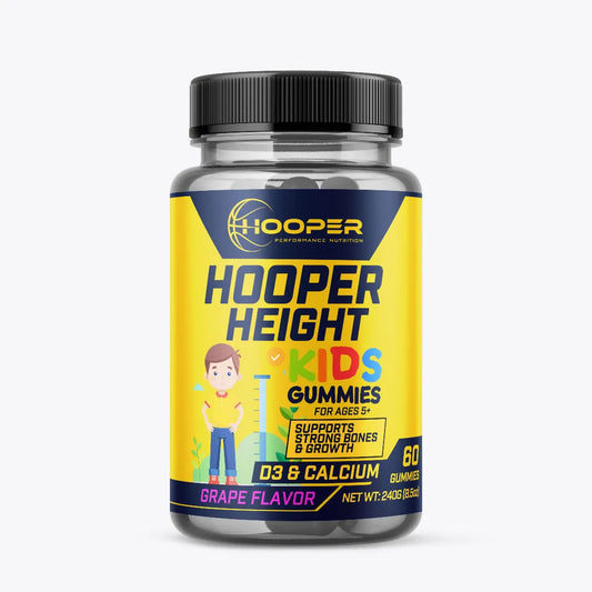Hooper Height Kids Vitamin D & Calcium Gummies
