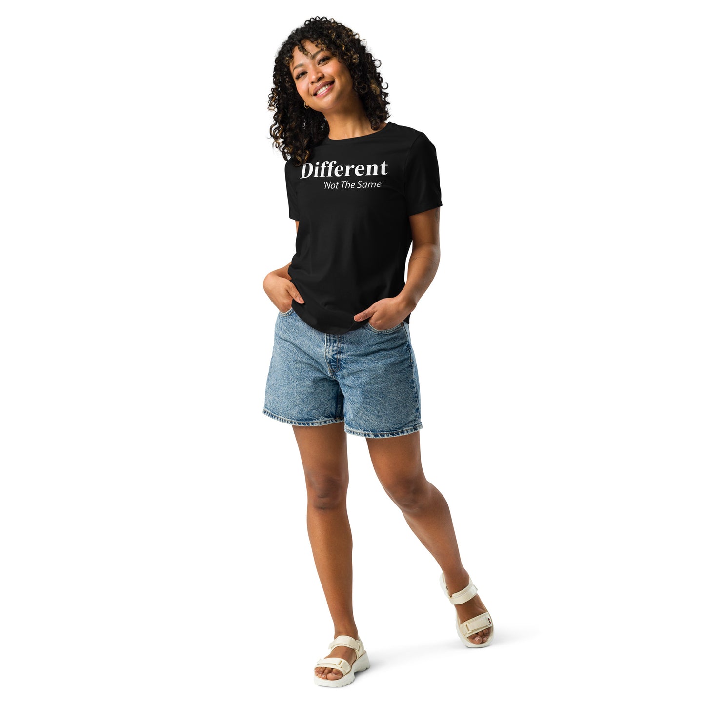Different not the same  Women's Relaxed T-Shirt - Trendy and Cozy Women's Tee