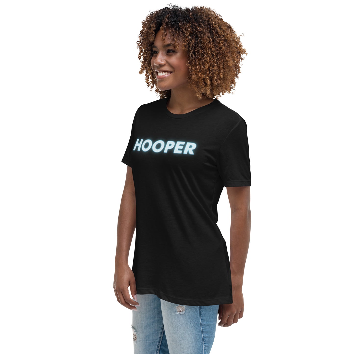 Blue Hooper Women's Relaxed T-Shirt - Comfortable and Stylish Casual Wear