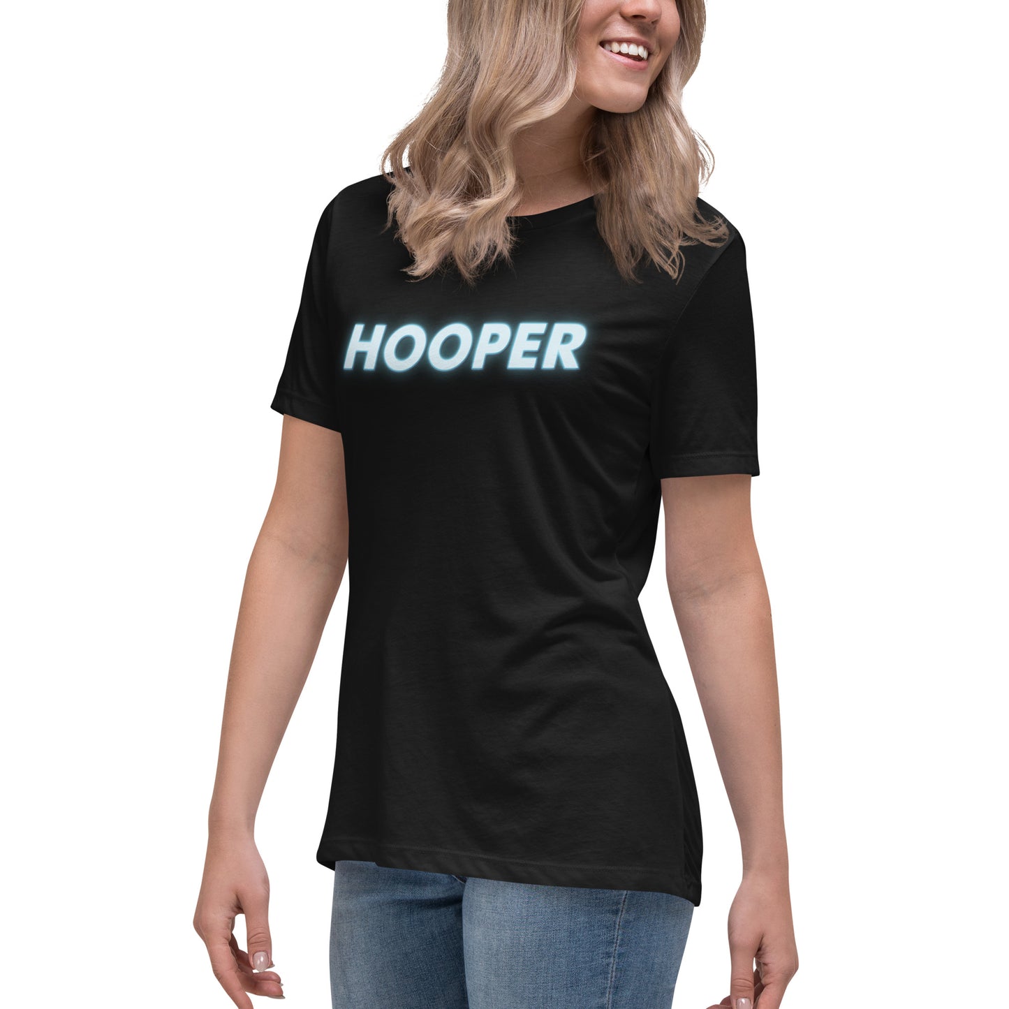 Blue Hooper Women's Relaxed T-Shirt - Comfortable and Stylish Casual Wear