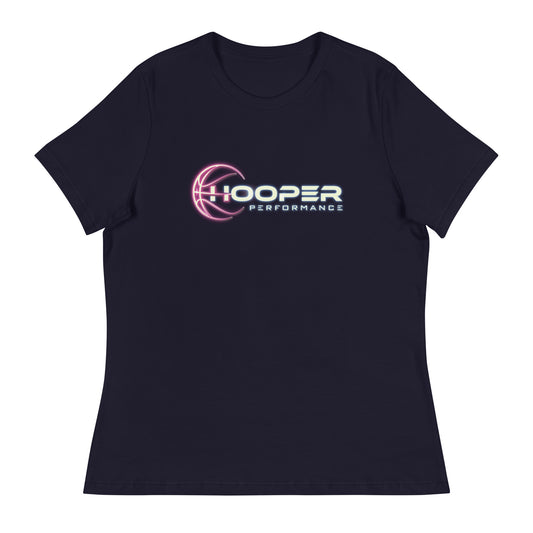 Hooper Performance pink color Women's Relaxed T-Shirt-Comfortable & Stylish for Women