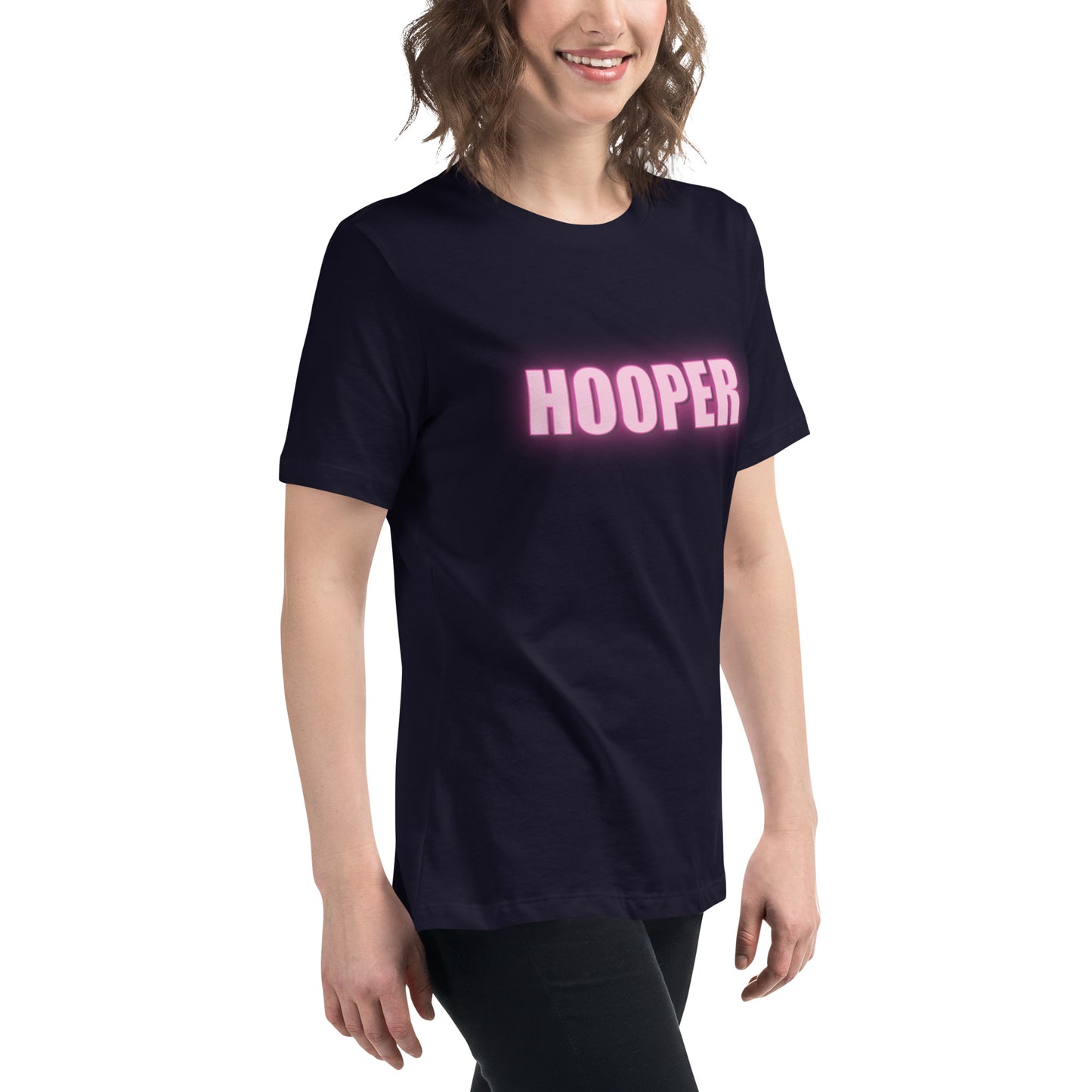 Hooper Pink Women's Relaxed T-Shirt - Soft, Relaxed Fit for Women