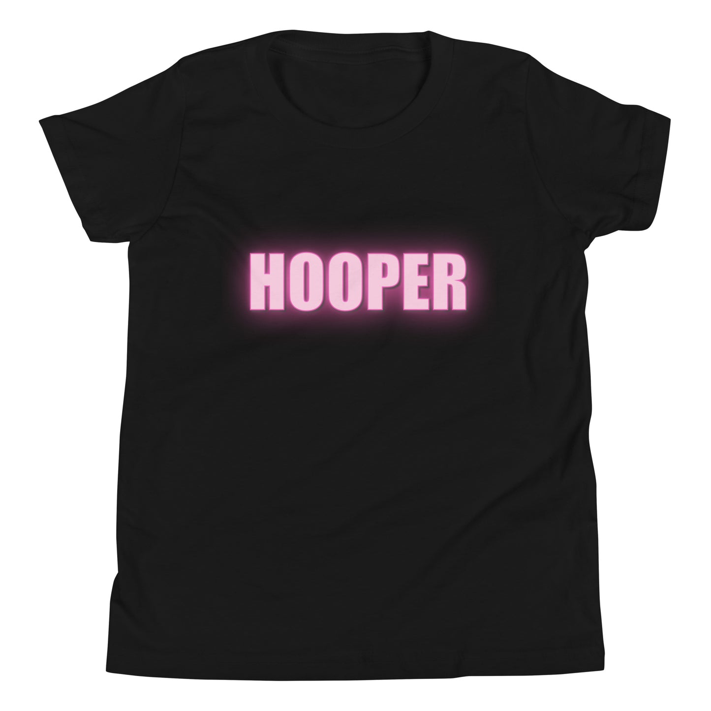 Pink Hooper Youth Short Sleeve T-Shirt - Perfect Fit for Boys and Girls