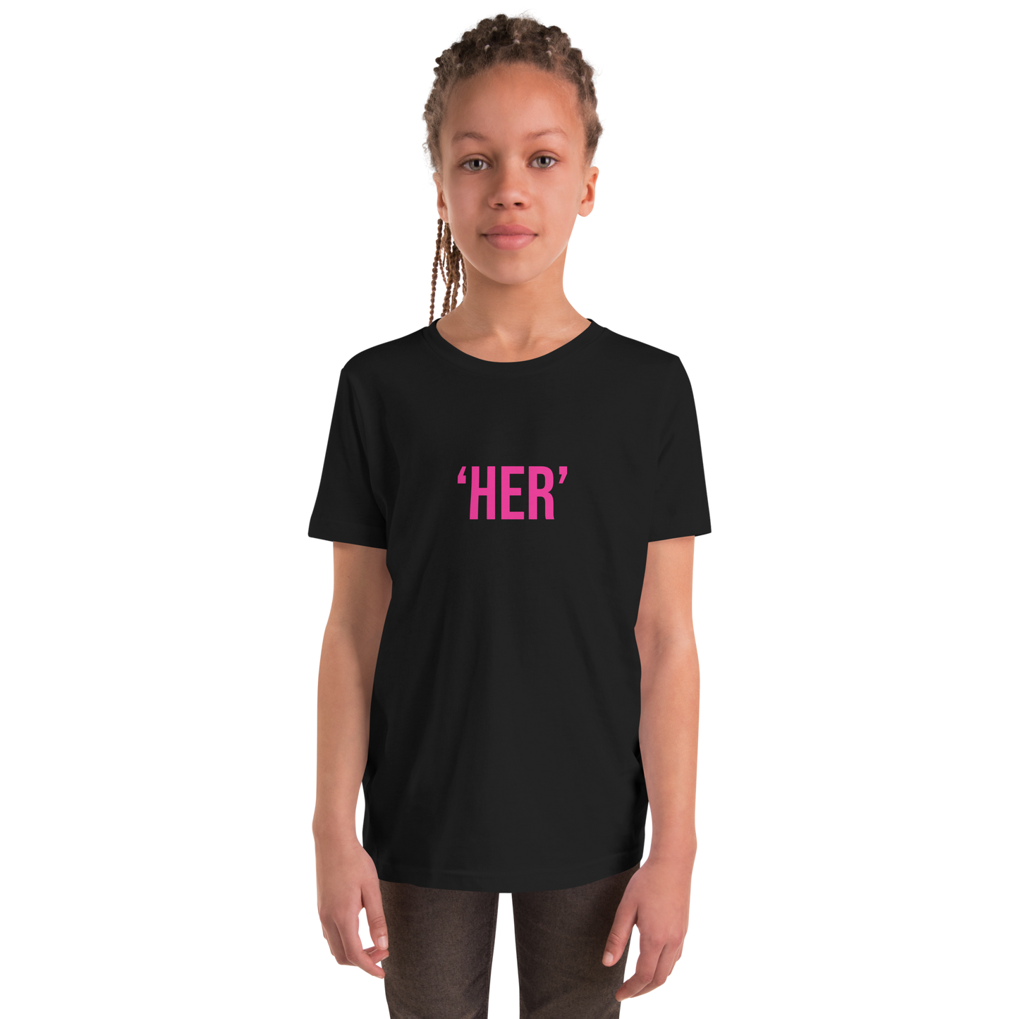 Her Youth Short Sleeve T-Shirt - Perfect Fit for kids