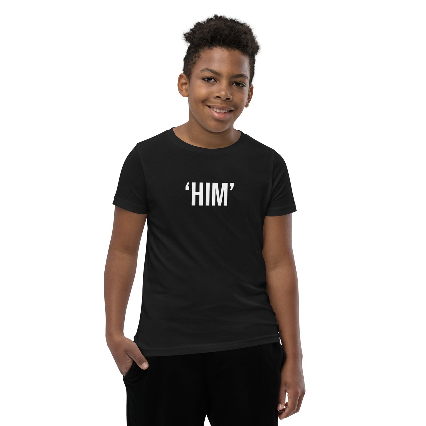 Him Youth Short Sleeve T-Shirt - Perfect Fit for Active Boys