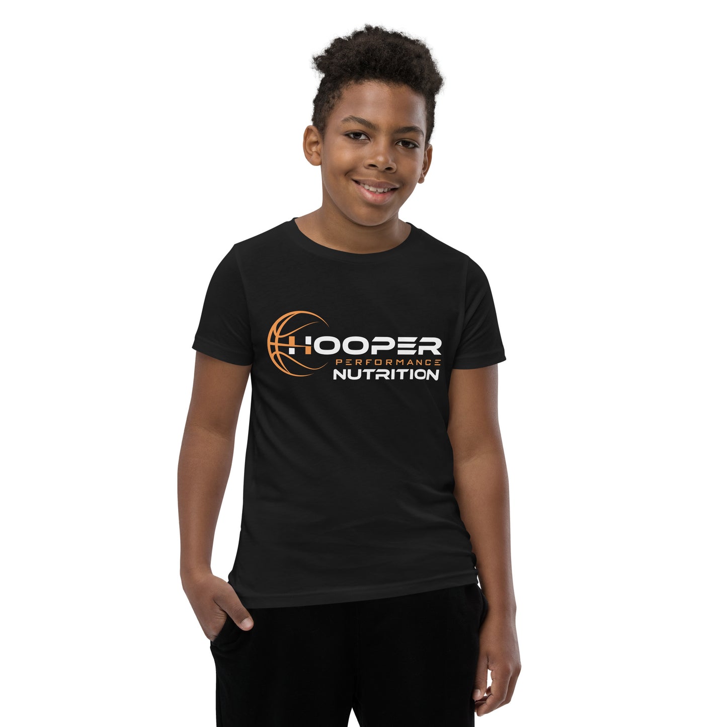 Hooper performance nutrition Youth Short Sleeve T-Shirt-relaxed fit for kids