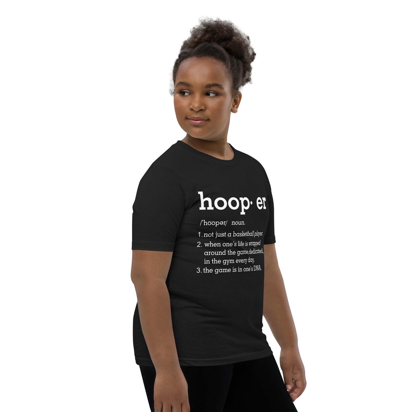 Hooper definition Youth Short Sleeve T-Shirt-Stylish and Versatile Children's Tee