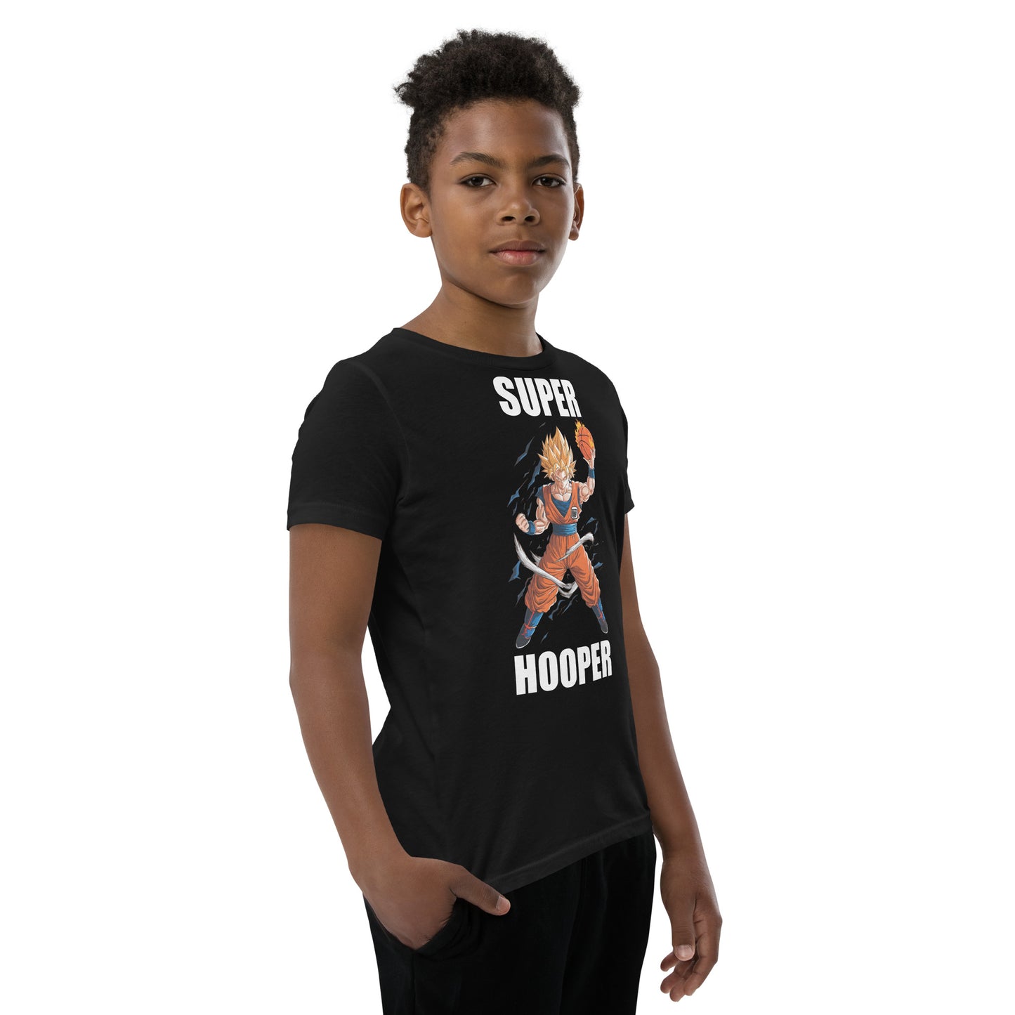 Super Hooper Youth Short Sleeve T-Shirt-Soft and Durable for All Kids